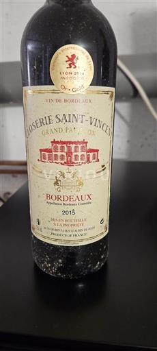 Bordeaux Closerie Saint-Vincent Grand Pavillon 2015