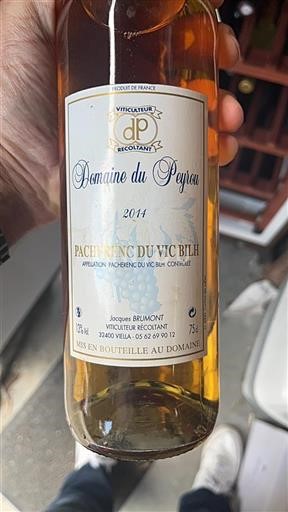 Zuidwest-Frankrijk Pacherenc-du-vic-bilh Domaine Peyrou 2014