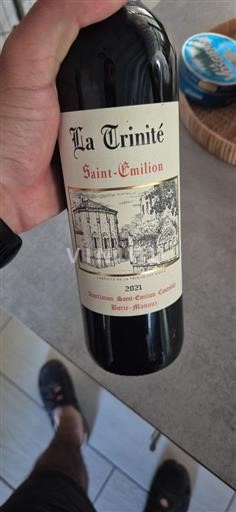 Bordeaux Saint-Émilion Borie-Manoux La Trinité 2021