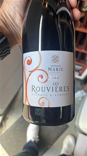 Languedoc Domaine Marié Les Rouvières 2022