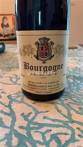 Vin Rouge sec Demontmerot Père et Fils Non millésimé France Bourgogne