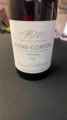 Borgogna Aloxe-Corton Grand Cru Bertrand de Monceny Merisi%c3%a8re 2021