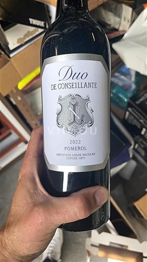 Bordeaux Pomerol La Conseillante Duo de Conseillante 2022