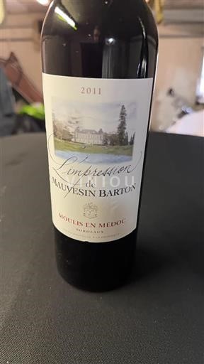 Bordeaux Moulis-en-Médoc Château Mauvesin Barton L'Impression 2011