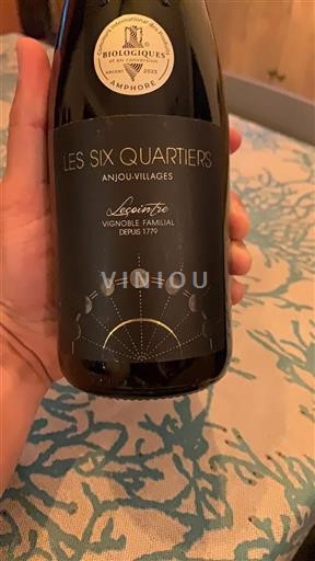 Údolí Loiry Anjou Villages Lecointe Les Six Quartiers 2021