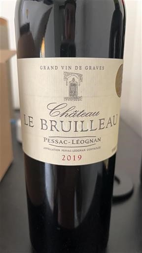 Bordeaux Pessac-Léognan Château Le Bruilleau 2019