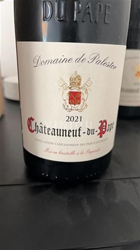 Rhône-dalen Châteauneuf-du-Pape Domaine Palestor 2021