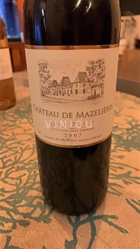 Jihozápad Buzet Château Mazelières 2007