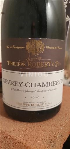 Burgundy Gevrey-Chambertin Domaine Philippe Robert & Fils 2020