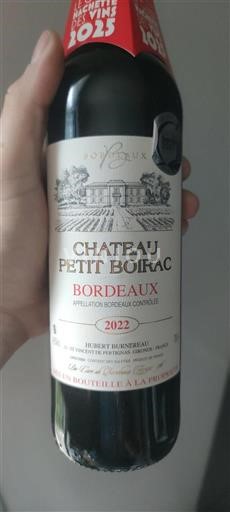 Bordeaux Château Petit Boirac 2022