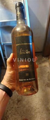 Bordeaux Sainte-Croix-Du-Mont Château Lescure 2008