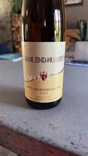 Alzacija Domaine Zind-Humbrecht Roche Calcaire 2023