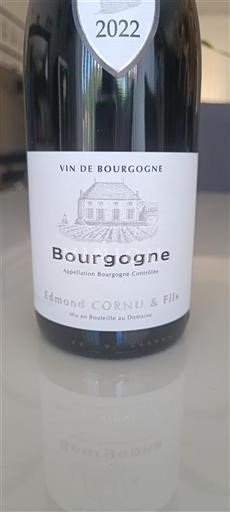 Burgundsko Edmond Cornu & Fils 2022