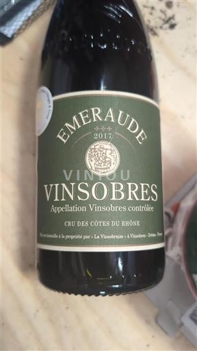 Údolí Rhôny Vinsobres La Vinsobraise Emeraude 2017