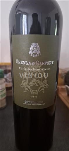 Corsica Patrimonio Orenga de Gaffory des Gouverneurs 2021