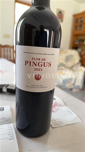 Castile and León Ribera del Duero Dominio de Pingus Flor de Pingus 2021