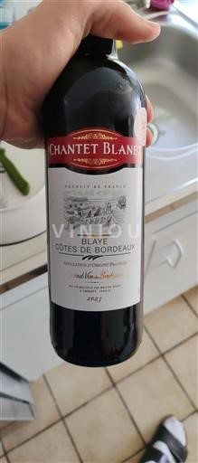 Bordeaux Blaye-côtes-de-bordeaux Chantet Blanet 2023