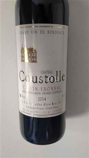 Bordeaux Canon-Fronsac Château Coustolle 2014