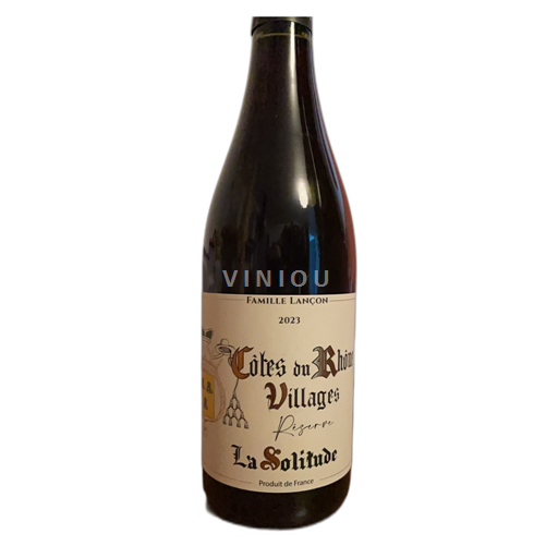 Rhônedalen Côtes-du-Rhône-Villages La Solitude Réserve 2023