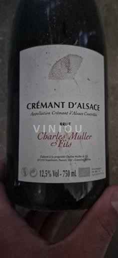 Elzas Crémant d'Alsace Charles Muller & Fils Niet-geïntegreerd