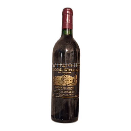 Bordeaux Moulis-en-Médoc Cru Bourgeois Château Duplessis 1987