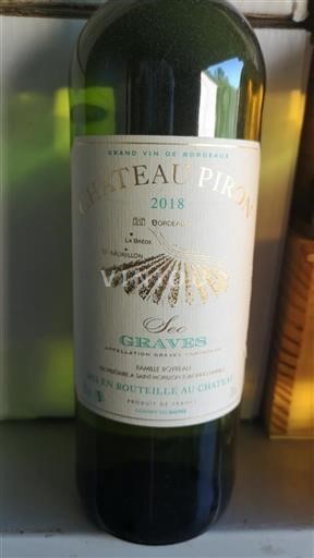 Bordeaux Graves Château Piron 2018