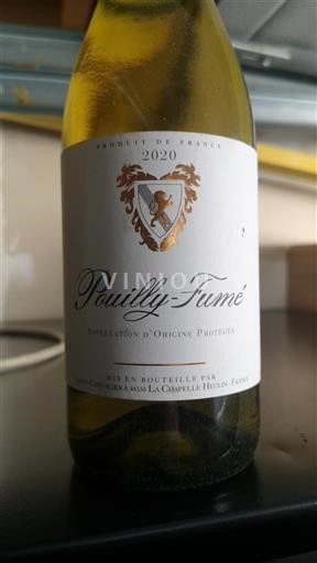Loire Valley Pouilly-fumé Leroy Chevalier 2020