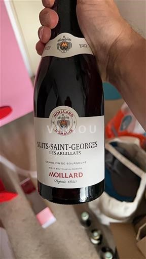 Burgundy Nuits-Saint-Georges Moillard Les Argillats 2022