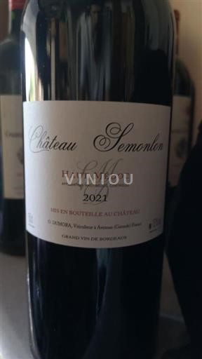 Burdeos Haut-Médoc Château Semonlon 2021
