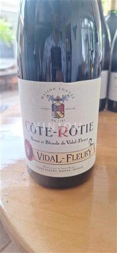 Rona dolina Côte-rôtie Vidal-Fleury Brune et Blonde de Vidal-Fleury Neleten.
