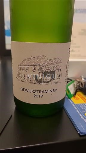 Alsace Not Specified Vendanges Tardives Gewurztraminer 2019