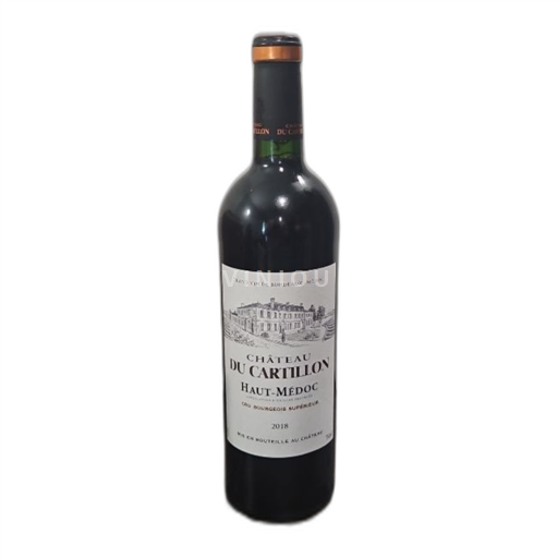 Bordeaux Haut-Médoc Cru Bourgeois Supérieur Château Cartillon 2018