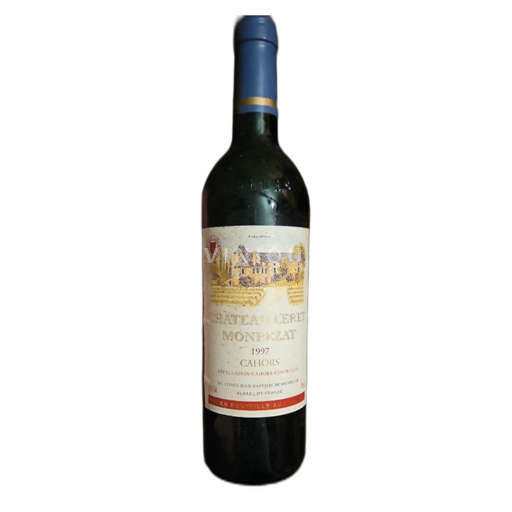 Vin Rouge sec Château Leret Monpezat 1997 France Sud-Ouest Cahors
