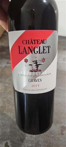 Bordeaux Graves Château Langlet 2019