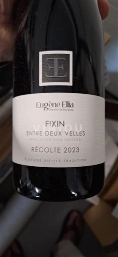 Bourgogne Fixin Eugène Ellia Entre Deux Velles 2023