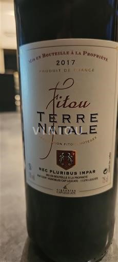 Languedoc Fitou Cap Leucate Terre Natale 2017