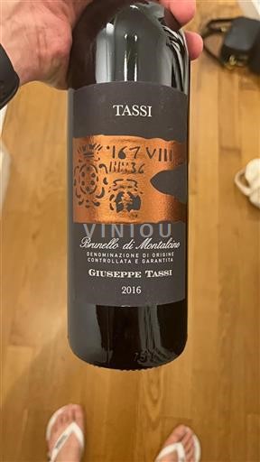 Toscana Brunello di Montalcino Giuseppe Tassi 2016