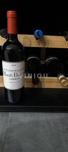 Bordeaux Pauillac Château Haut-Bages Libéral La Chapelle de Haut-Bages Libéral 2020