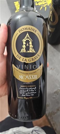 Bordeaux Domaine La Grave Vieilles Vignes MCMXXIII 2016