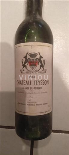 Bordeaux Lalande-de-Pomerol Château Teysson 1974