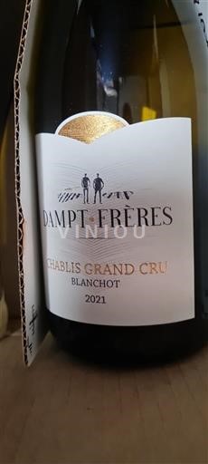 Burgundsko Chablis Grand Cru Dampt Frères Blanchot 2021