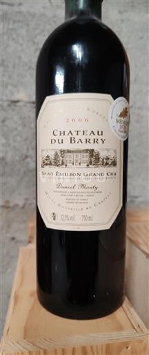 Bordeaux Saint-Émilion Grand Cru Grand Cru Château Barry 2006