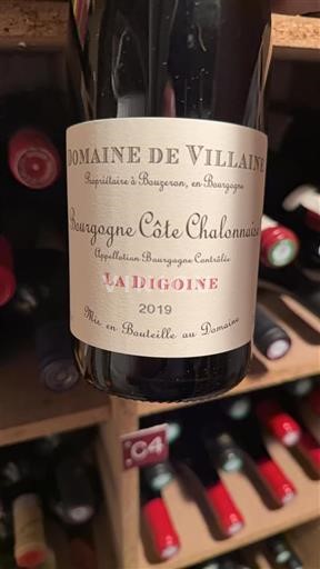 Burgundsko Bourgogne-Côte-Chalonnaise Domaine Villaine La Digoine 2019