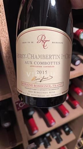 Bourgogne Gevrey-chambertin Premier Cru Domaine Rossignol-Trapet Aux Combottes 2015