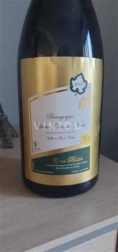 Burgundsko Hautes Côtes de Nuits Yves Bazin 2018