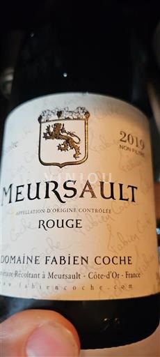 Borgoña Meursault Domaine Fabien Coche 2019