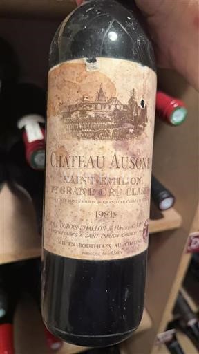 Bordeaux Saint-Émilion Premier Grand Cru Classé Ausone 1981