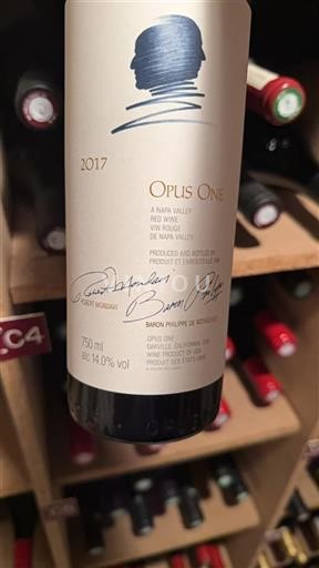 California AVAs Napa Valley Opus One 2017