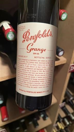 Australie-Méridionale Penfolds Grange 2017
