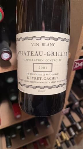 Valle del Rodano Château-grillet Château -Grillet 2001